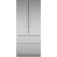 Thermador 36-inch, 18.9 cu. ft. Built-in French 4-Door Refrigerator with Home Connect T36BT110NS IMAGE 1