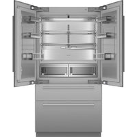 Thermador 42-inch, 23.1 cu. ft. Built-in French 4-Door Refrigerator with Home Connect T42BT110NS IMAGE 2