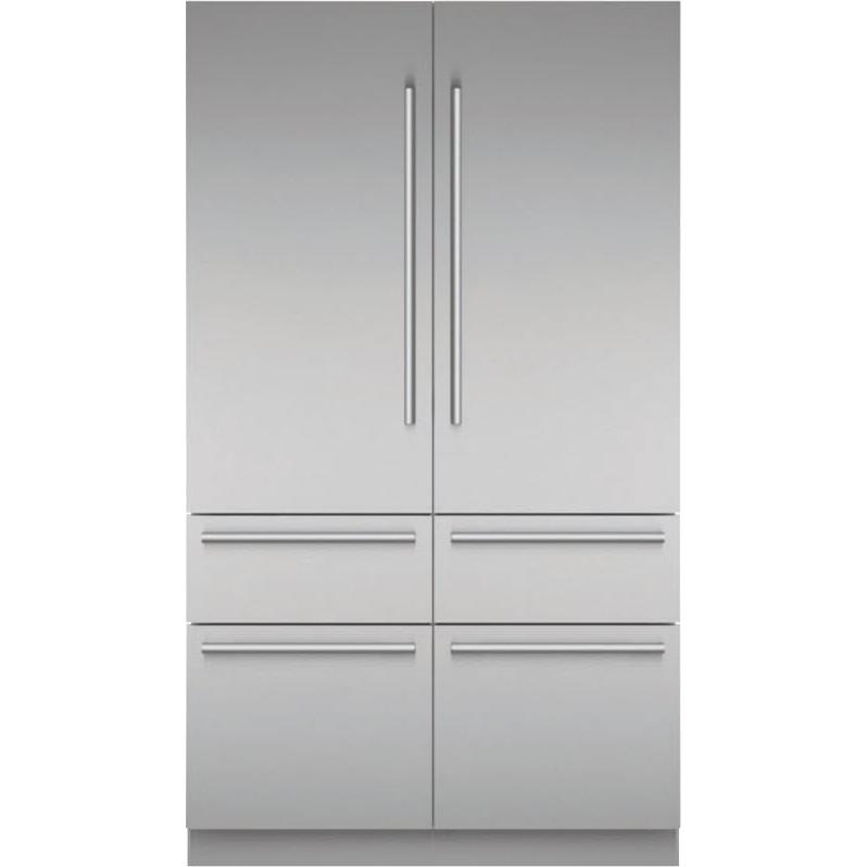 Thermador 48-inch, 26.7 cu. ft. Built-in French 6-Door Refrigerator with Home Connect T48BT110NS IMAGE 1
