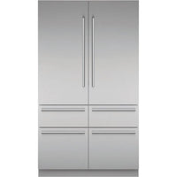 Thermador 48-inch, 26.7 cu. ft. Built-in French 6-Door Refrigerator with Home Connect T48BT110NS IMAGE 1