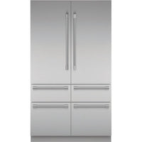 Thermador 48-inch, 26.7 cu. ft. Built-in French 6-Door Refrigerator with Home Connect T48BT120NS IMAGE 1
