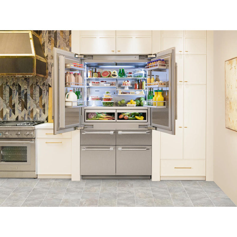 Thermador 48-inch, 26.7 cu. ft. Built-in French 6-Door Refrigerator with Home Connect T48BT120NS IMAGE 7