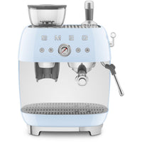 Smeg Retro-Style Manual Espresso Coffee Machine EGF03PBUS IMAGE 1