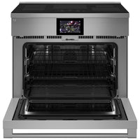 Monogram 36-inch Freestanding Induction Range with Wi-Fi Built-in ZHP365ETVSS IMAGE 3