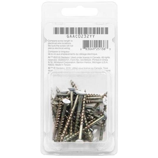 Gladiator Garageworks Color Matched Screws (32-Pack) GAAC0232LM IMAGE 2