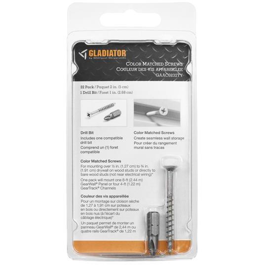 Gladiator Garageworks Color Matched Screws (32-Pack) GAAC0232LM IMAGE 3