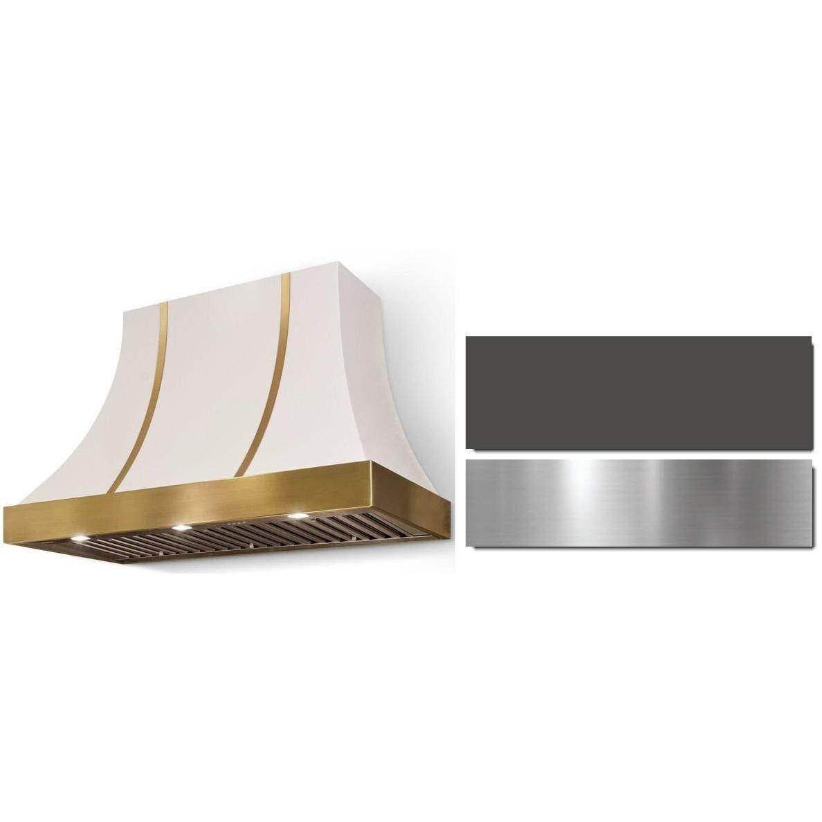 AGA 36-inch Cascade Series Wall Mount Range Hood AH3630CACSLTBN IMAGE 1