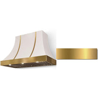 AGA 36-inch Cascade Series Wall Mount Range Hood AH3630CACWHTBB IMAGE 1