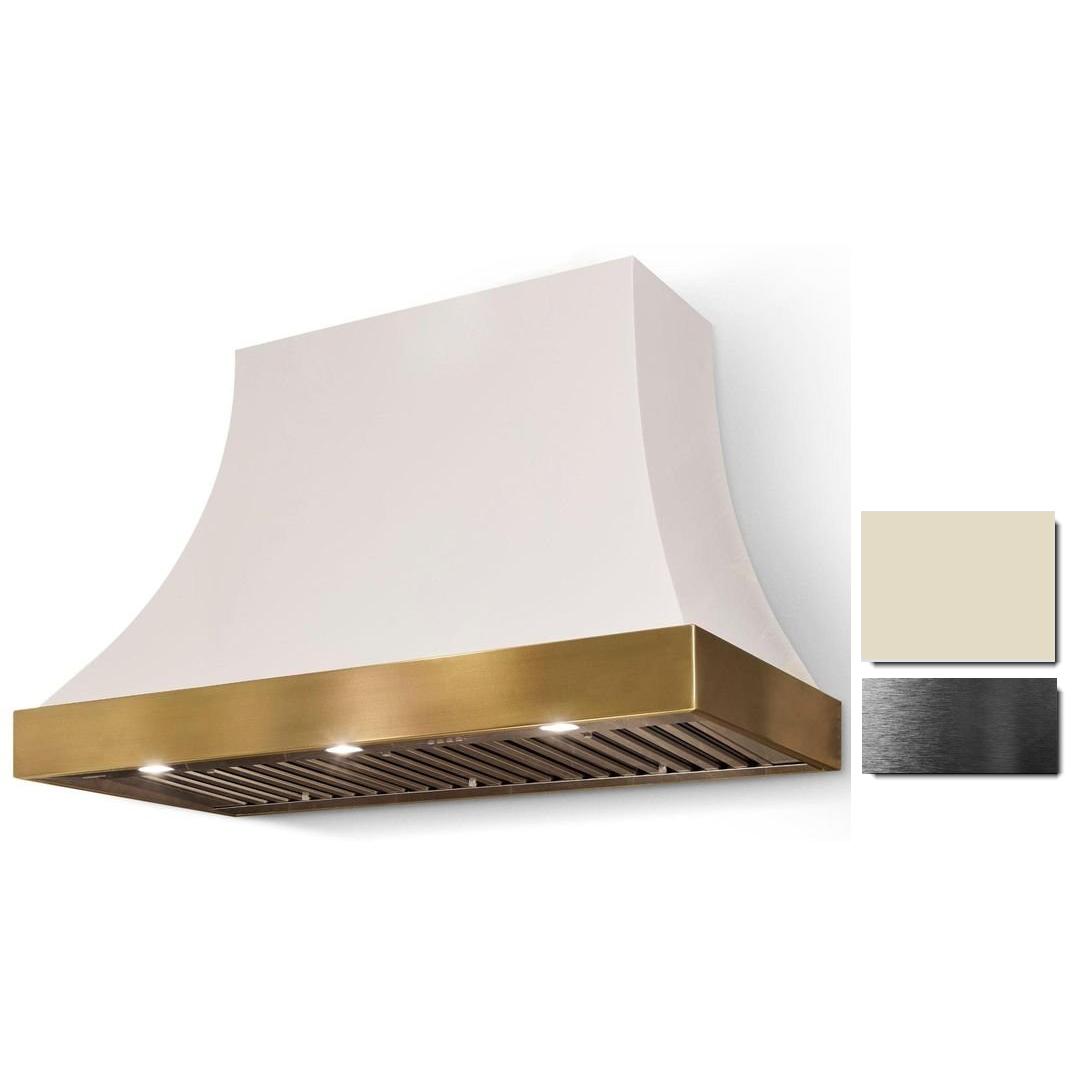 La Cornue 36-inch Cornufé Cascade Series Wall Mount Hood CH3630CACMDPC IMAGE 1