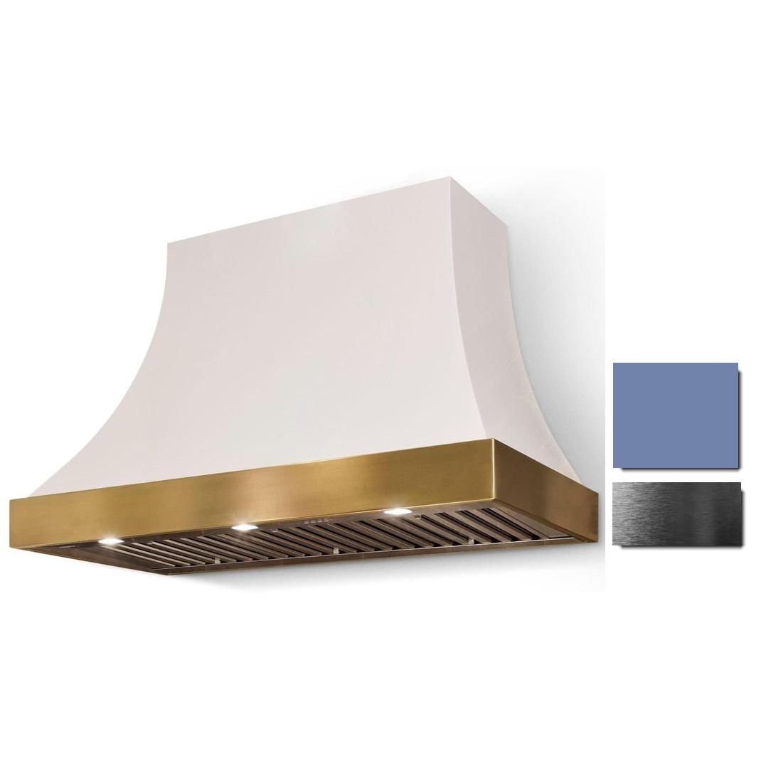 La Cornue 36-inch Cornufé Cascade Series Wall Mount Hood CH3630CACPRBPC IMAGE 1