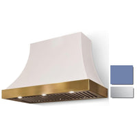 La Cornue 36-inch Cornufé Cascade Series Wall Mount Hood CH3630CACPRBSC IMAGE 1