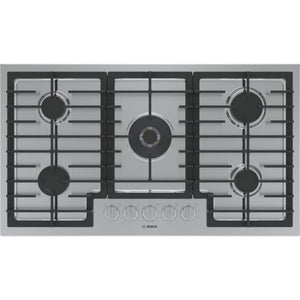 Bosch 36-inch Built-In Gas Cooktop NGM8659UC/01 IMAGE 1