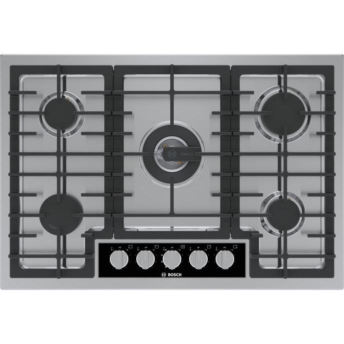 Bosch 30-inch Built-In Gas Cooktop NGMP059UC/01 IMAGE 1