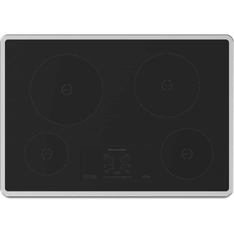 KitchenAid 30-inch Built-in Induction Cooktop KICU500XSSSP IMAGE 1