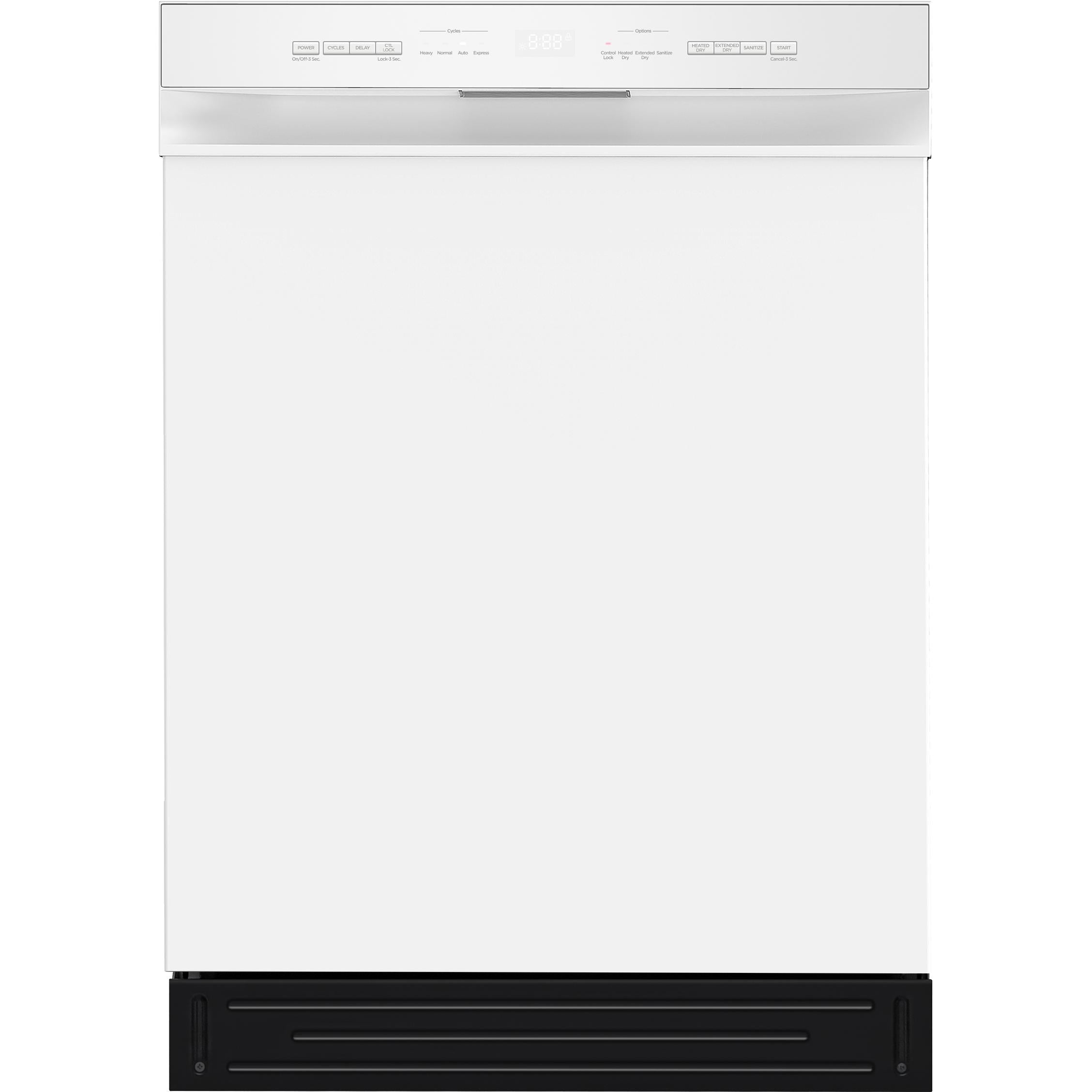 Midea 24-inch Built-in Dishwasher MDF24P2BWW IMAGE 1