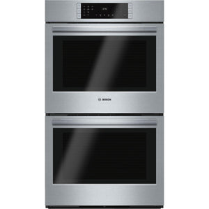 Bosch 30-inch, 9.2 cu. ft. Built-in Double Wall Oven with Convection HBL8651UCSP IMAGE 1