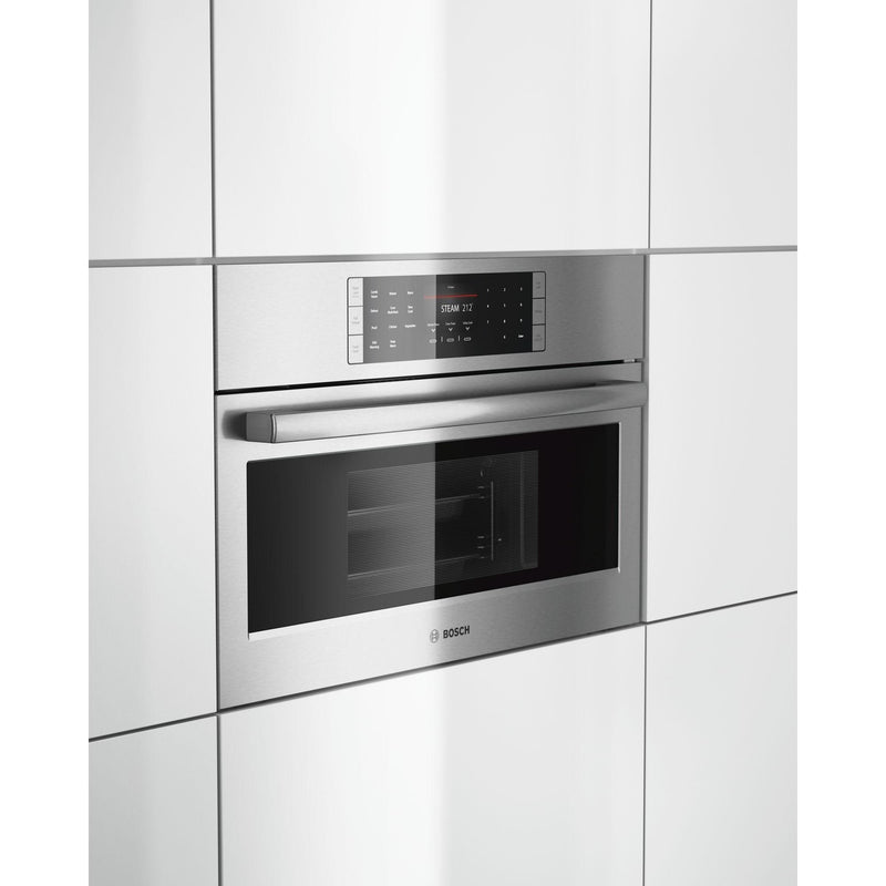 Bosch 30-inch, 1.4 cu. ft. Built-in Single Wall Oven with Convection HSLP451UCSP IMAGE 2