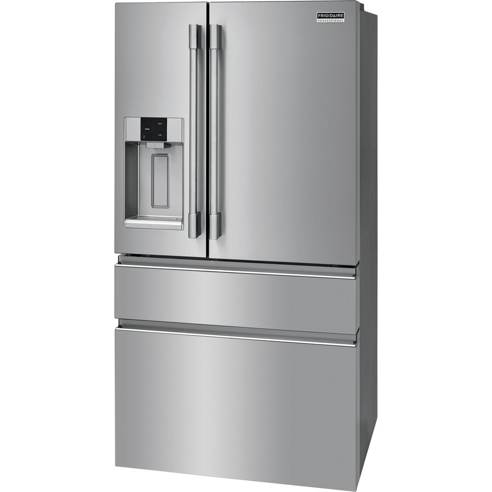 Frigidaire Professional 36-inch, 21.8 cu.ft. Counter-Depth French 4-Door Refrigerator with External Water and Ice System PRMC2285AFSP IMAGE 3