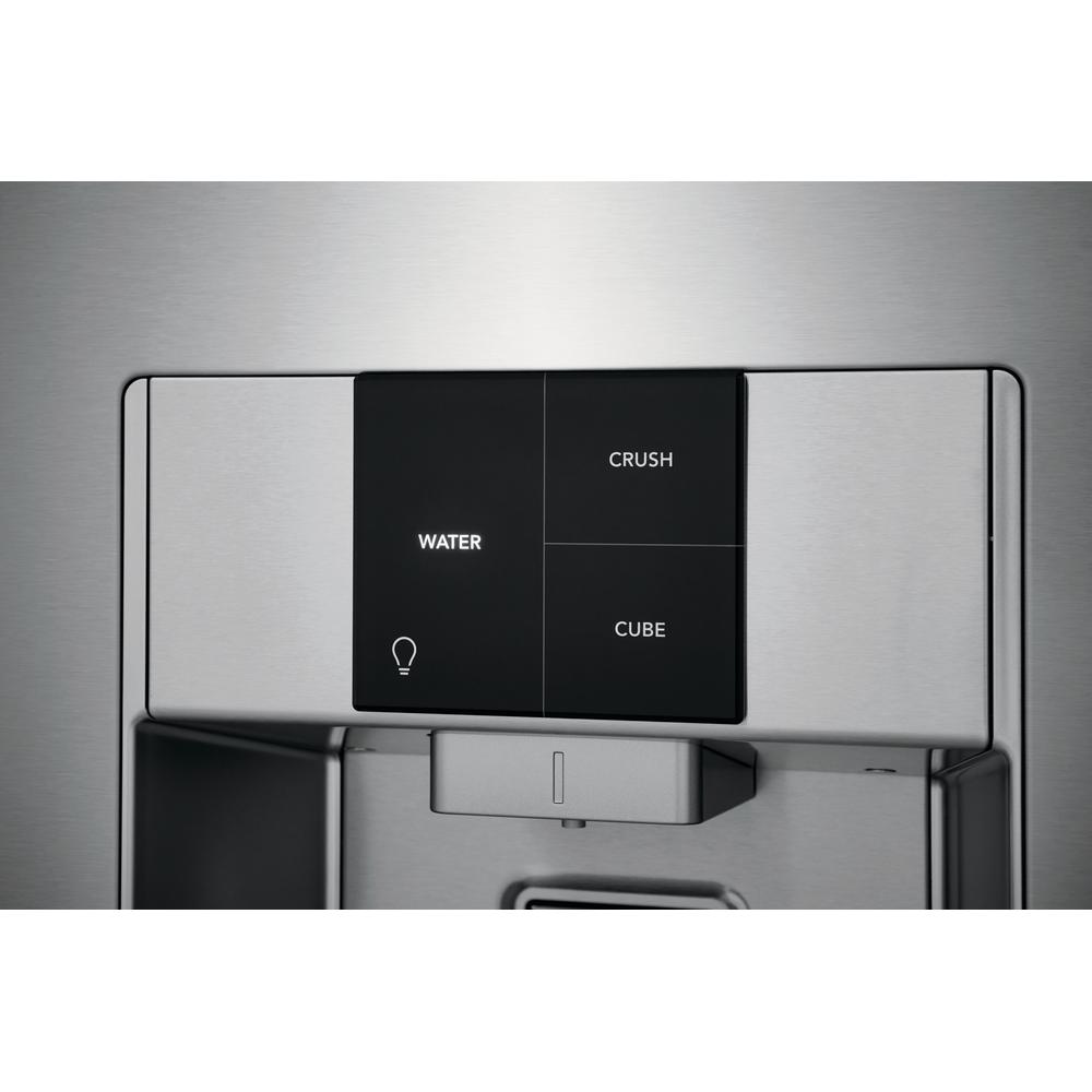 Frigidaire Professional 36-inch, 21.8 cu.ft. Counter-Depth French 4-Door Refrigerator with External Water and Ice System PRMC2285AFSP IMAGE 4