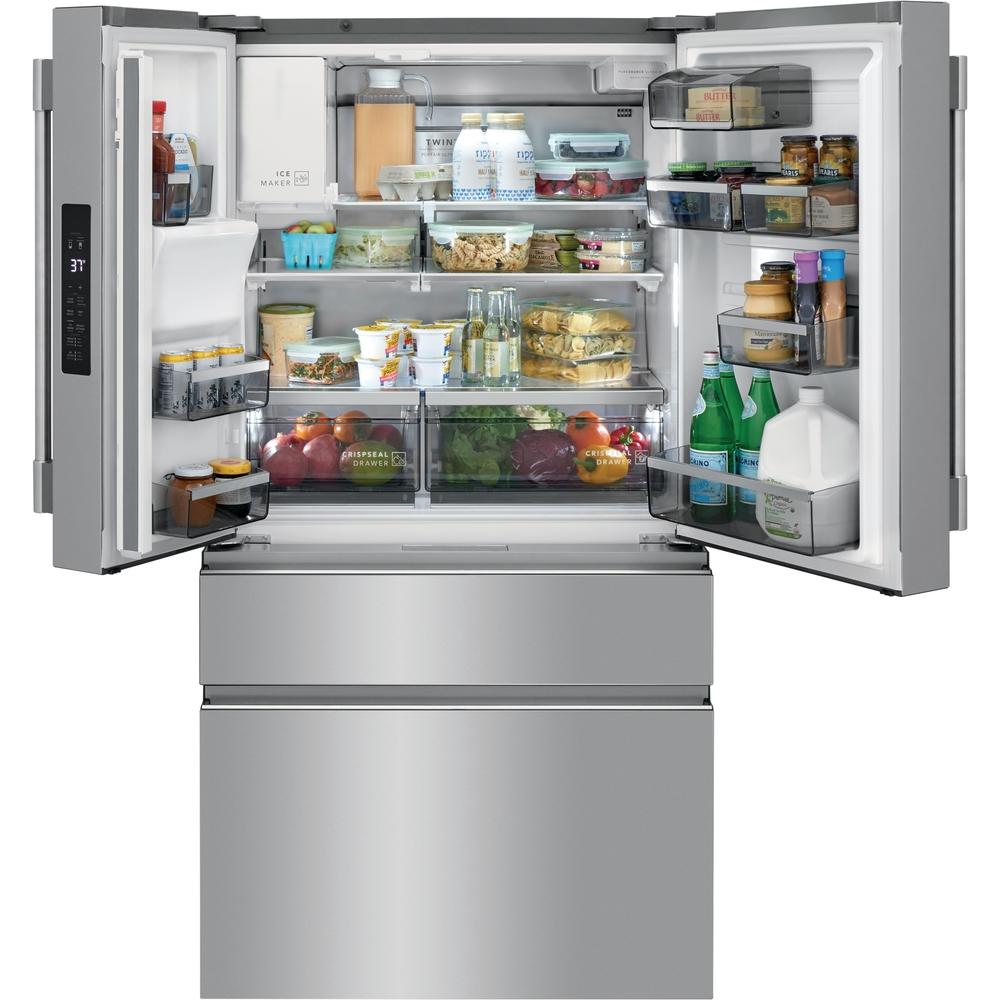 Frigidaire Professional 36-inch, 21.8 cu.ft. Counter-Depth French 4-Door Refrigerator with External Water and Ice System PRMC2285AFSP IMAGE 8