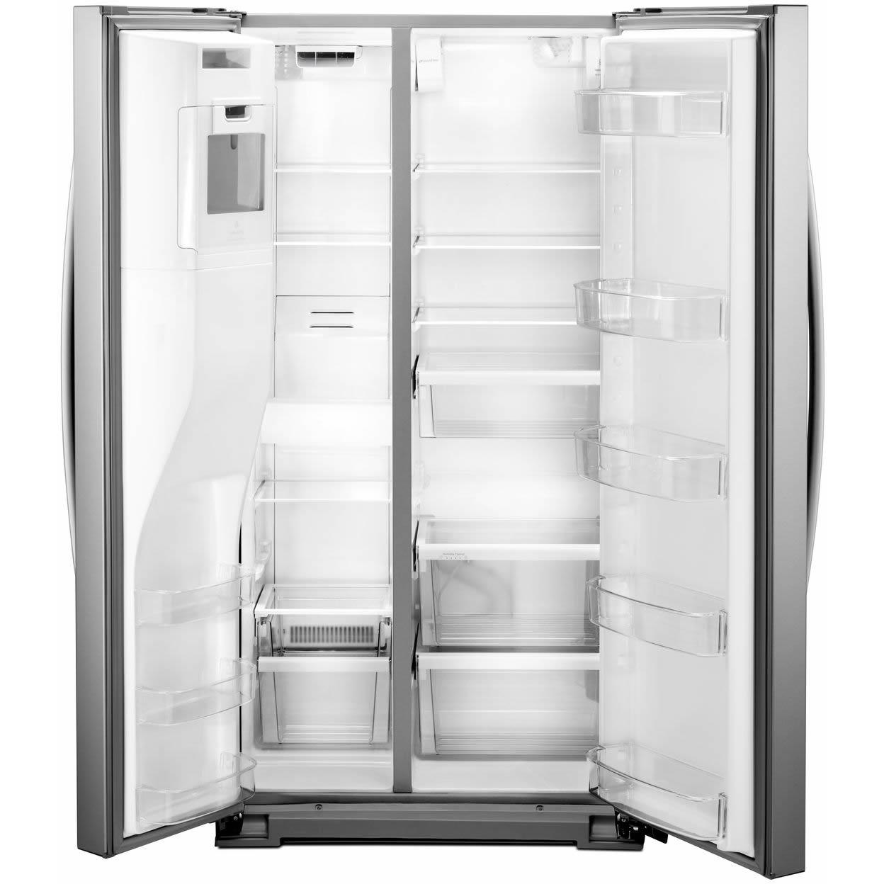 Whirlpool 36-inch, 20.59 cu. ft. Counter-Depth Side-By-Side Refrigerator WRS571CIHZSP IMAGE 2