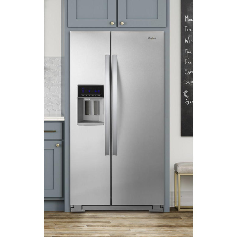 Whirlpool 36-inch, 20.59 cu. ft. Counter-Depth Side-By-Side Refrigerator WRS571CIHZSP IMAGE 8