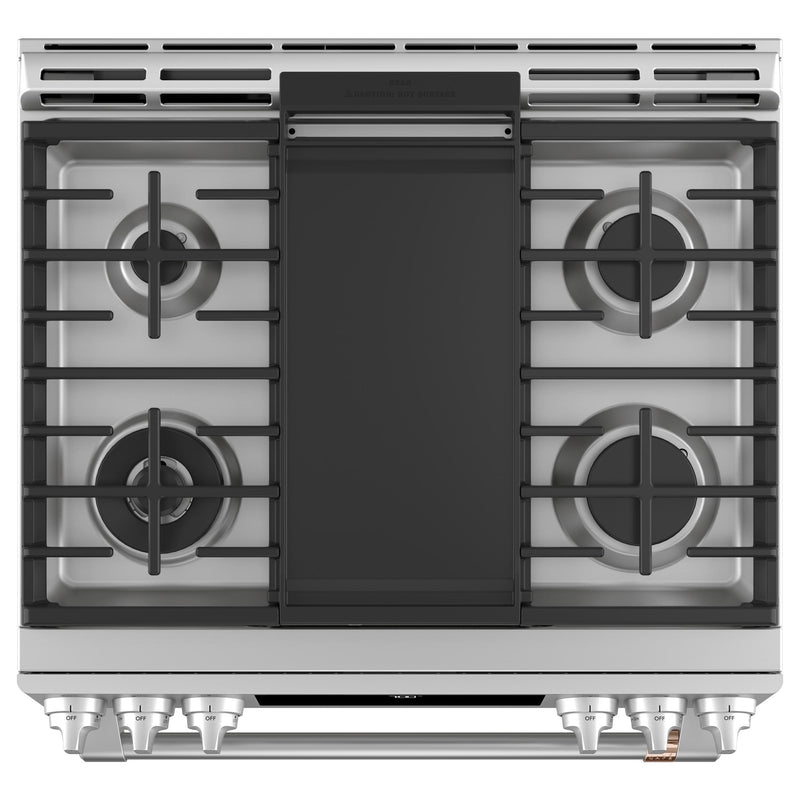 Café 30-inch Slide-in Gas Range with Convection Technology CCGS700P2MS1SP IMAGE 10