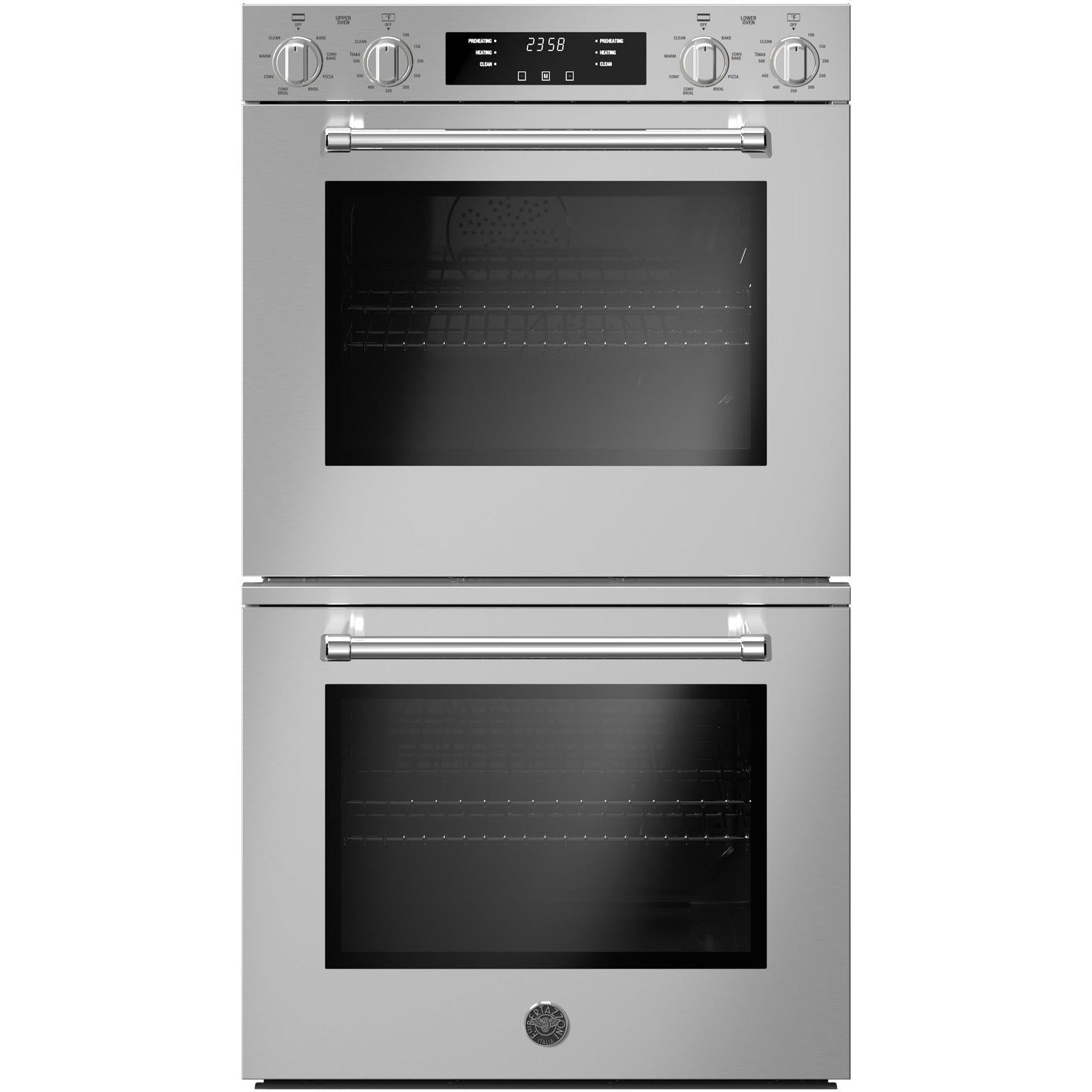 Bertazzoni 30-inch, 8.2 cu.ft. Built-in Double Wall Oven with Convection Technology MAST30FDEXVSP IMAGE 1