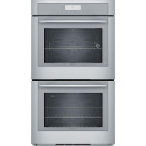 Thermador 30-inch, 9.0 cu.ft. Built-in Double Wall Oven with Home Connect MED302WSSP IMAGE 1