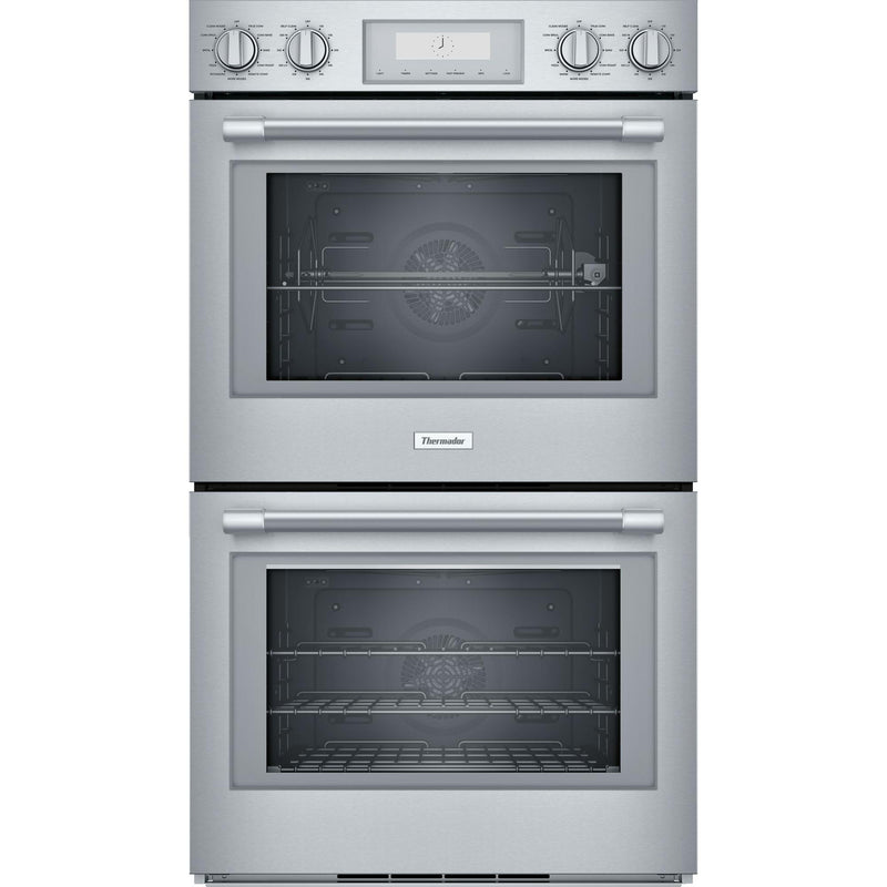 Thermador 30-inch, 9.0 cu.ft. Built-in Double Wall Oven with Home Connect POD302WSP IMAGE 1