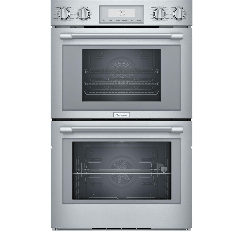 Thermador 30-inch, 7.3 cu.ft. Built-in Double Wall Oven with Home Connect PODS302WSP IMAGE 1