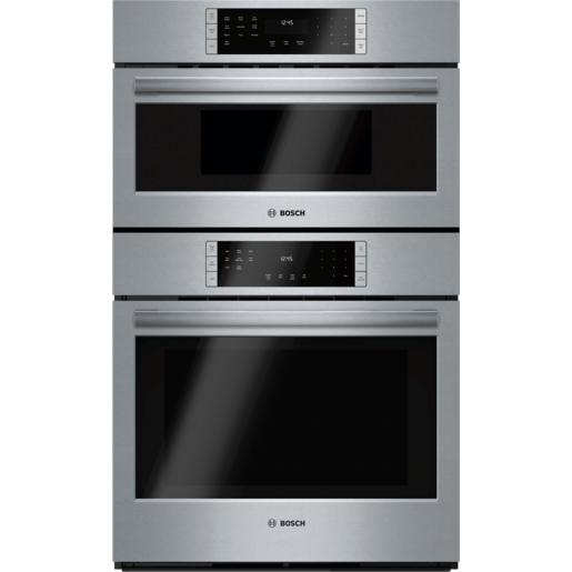 Bosch 30-inch, 6.2 cu. ft. Built-in Combination Wall Oven with SpeedChef™ Programs HBL8753UCSP IMAGE 1