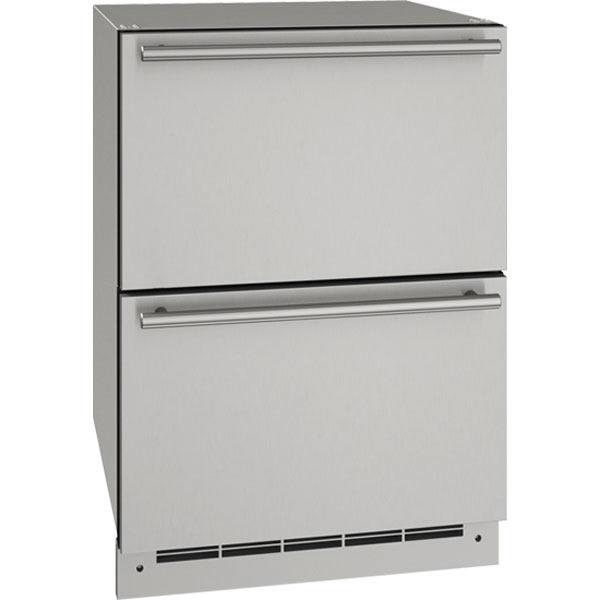 U-Line 24in 5.2cuft Outdoor Refrigerator Drawers UODR124SS61ASP IMAGE 1
