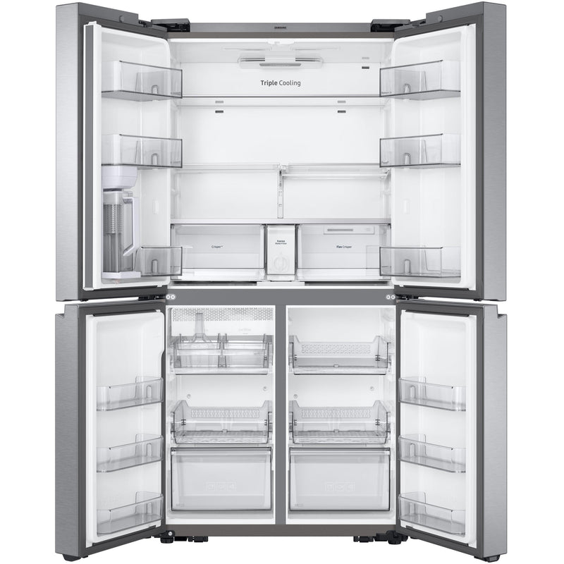 Samsung 23 cu.ft. Counter-Depth French 4-Door Refrigerator with Beverage Center RF23A9671SRSP IMAGE 3