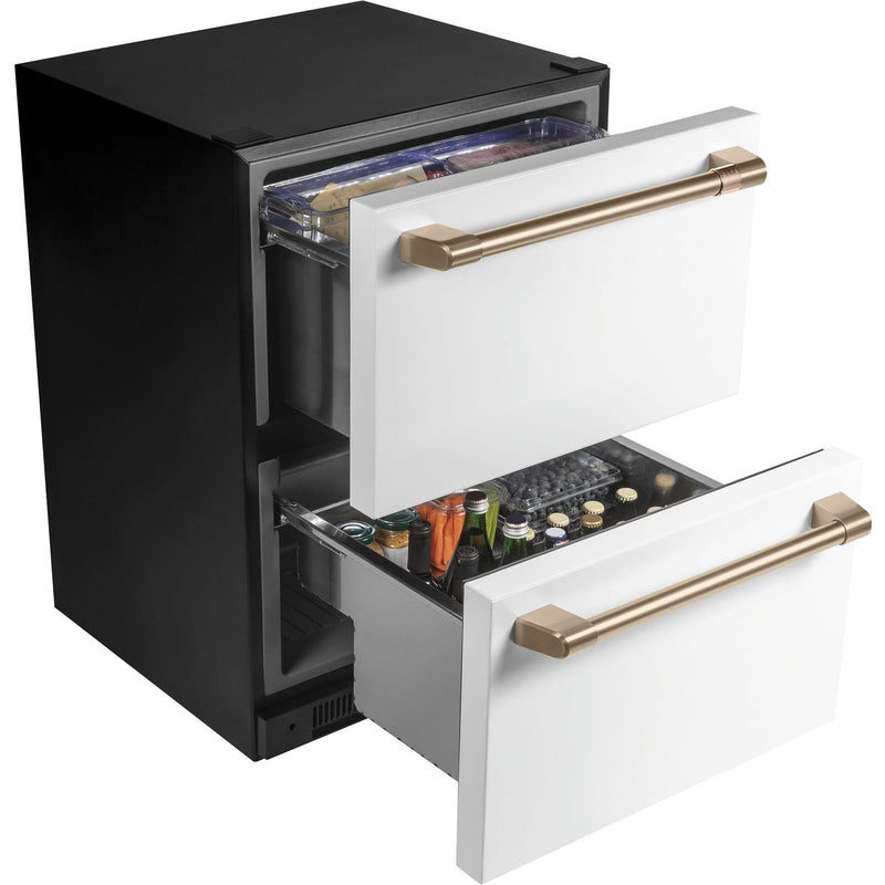 Café 24-inch 5.7 cu. ft. Dual-Drawer Refrigerator CDE06RP4NW2SP IMAGE 5