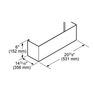 Thermador Ventilation Accessories Duct Kits CHMHP366WSP IMAGE 1