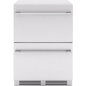 Zephyr 24-inch Outdoor Dual Zone Refrigerator Drawers PRRD24C2AS-OD IMAGE 1