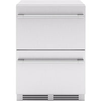 Zephyr 24-inch Outdoor Dual Zone Refrigerator Drawers PRRD24C2AS-OD IMAGE 1