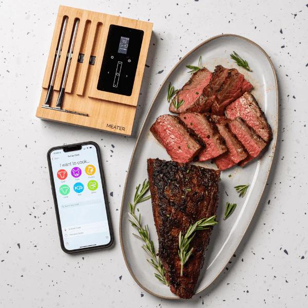 Meater MEATER Block - 4-Probe WiFi Smart Meat Thermometer OSCMTMB01 IMAGE 4