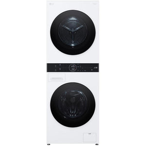 LG Stacked Washer/Dryer Electric Laundry Center with Wi-Fi WKHC152HWA IMAGE 1