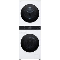 LG Stacked Washer/Dryer Electric Laundry Center with Wi-Fi WKHC152HWA IMAGE 1