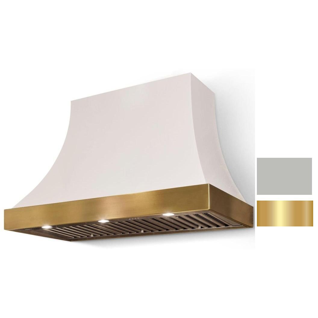 La Cornue 36-inch Cornufé Cascade Series Wall Mount Hood CH3630CACSSPB IMAGE 1