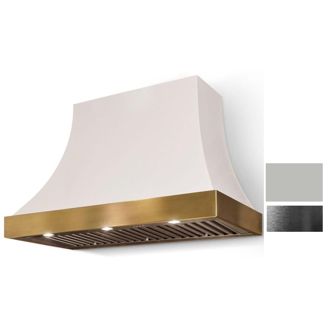 La Cornue 36-inch Cornufé Cascade Series Wall Mount Hood CH3630CACSSPC IMAGE 1