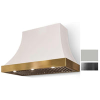 La Cornue 36-inch Cornufé Cascade Series Wall Mount Hood CH3630CACSSPC IMAGE 1