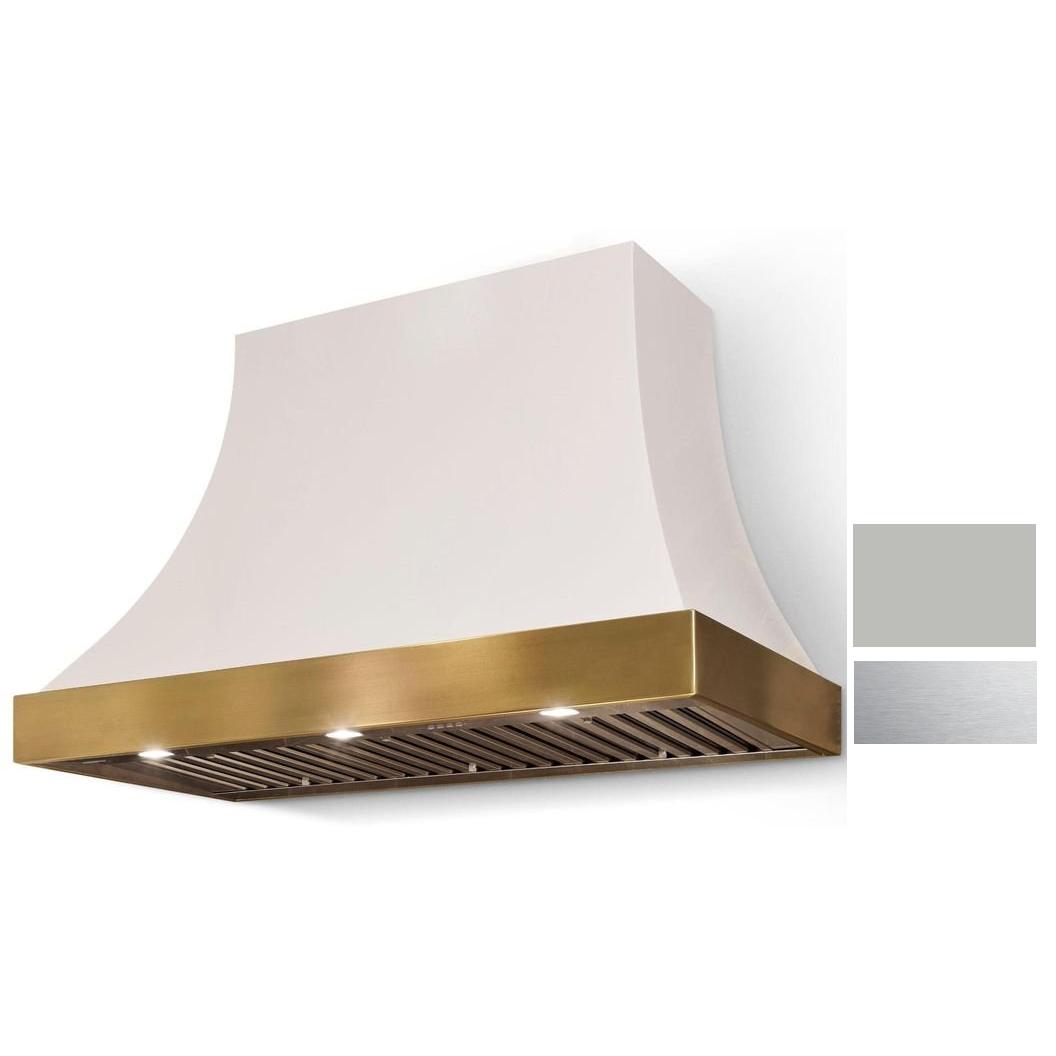 La Cornue 36-inch Cornufé Cascade Series Wall Mount Hood CH3630CACSSSC IMAGE 1