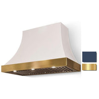La Cornue 36-inch Cornufé Cascade Series Wall Mount Hood CH3630CACWSKPB IMAGE 1