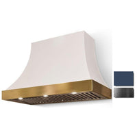 La Cornue 36-inch Cornufé Cascade Series Wall Mount Hood CH3630CACWSKPC IMAGE 1