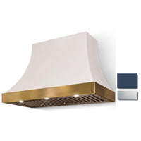 La Cornue 36-inch Cornufé Cascade Series Wall Mount Hood CH3630CACWSKSC IMAGE 1
