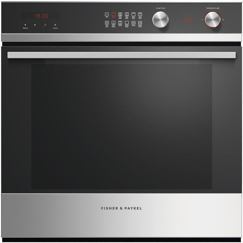 Fisher & Paykel 24-inch, 3.0 cu.ft. Built-in Single Wall Oven with 11 Functions OB24SCDEX1BSP IMAGE 1