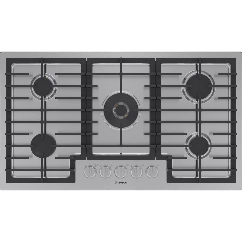 Bosch 36-inch Gas Cooktop NGM8658UCSP IMAGE 1